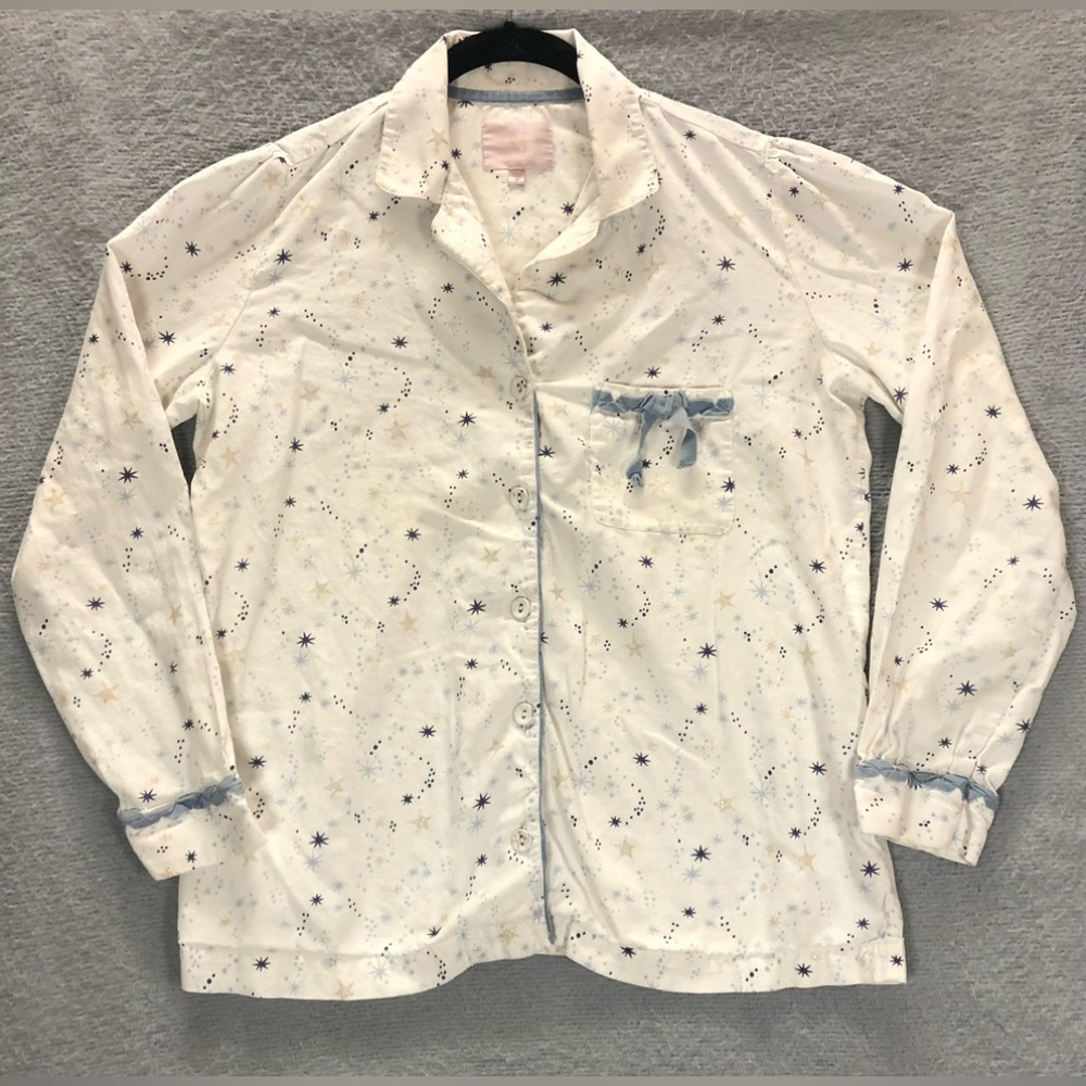 Victoria Secret Sleep Wear Pajama Shirt Women Size M